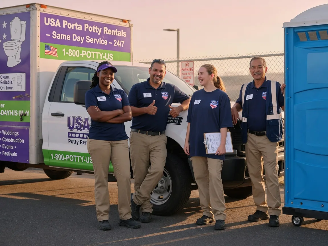 Porta Potty Rental company in Fairmount, IL